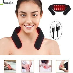 20/24Pcs Red Light Belt Infrared for Relaxing Neck Wrist Muscle,Relieving Fatigue,Promoting Metabolism,Skin Recovery USB Plug-in