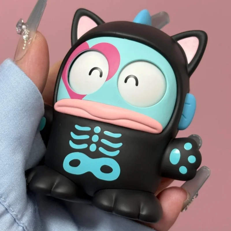 Genuino Sanrio Famiglia Halloween Mischief Night Series Scatola cieca fatta a mano Giada Guigou Ornamento in PVC Giocattoli regalo di Halloween