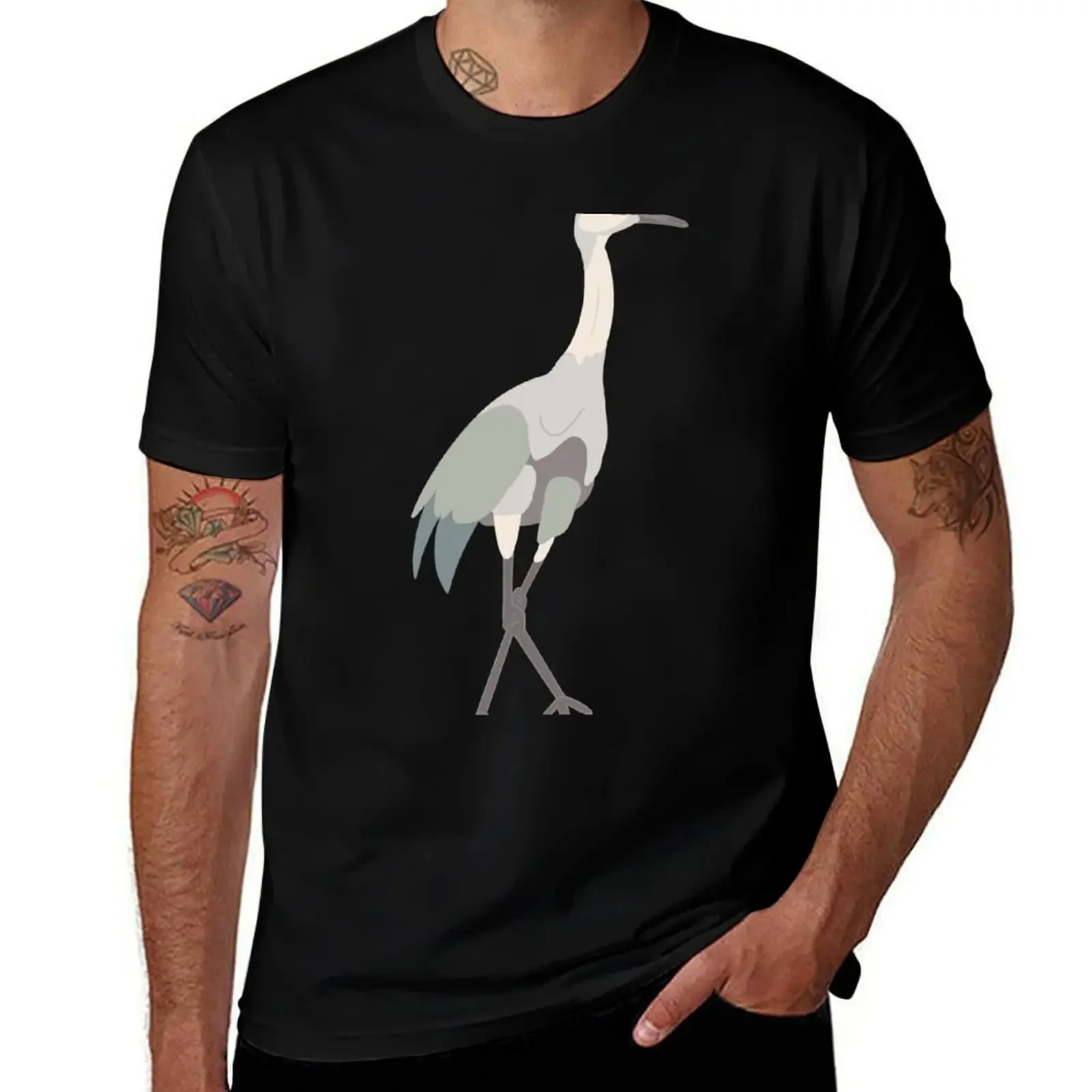 

Sandhill Crane - Drawing T-Shirt affliction shirts anime shirts men graphic