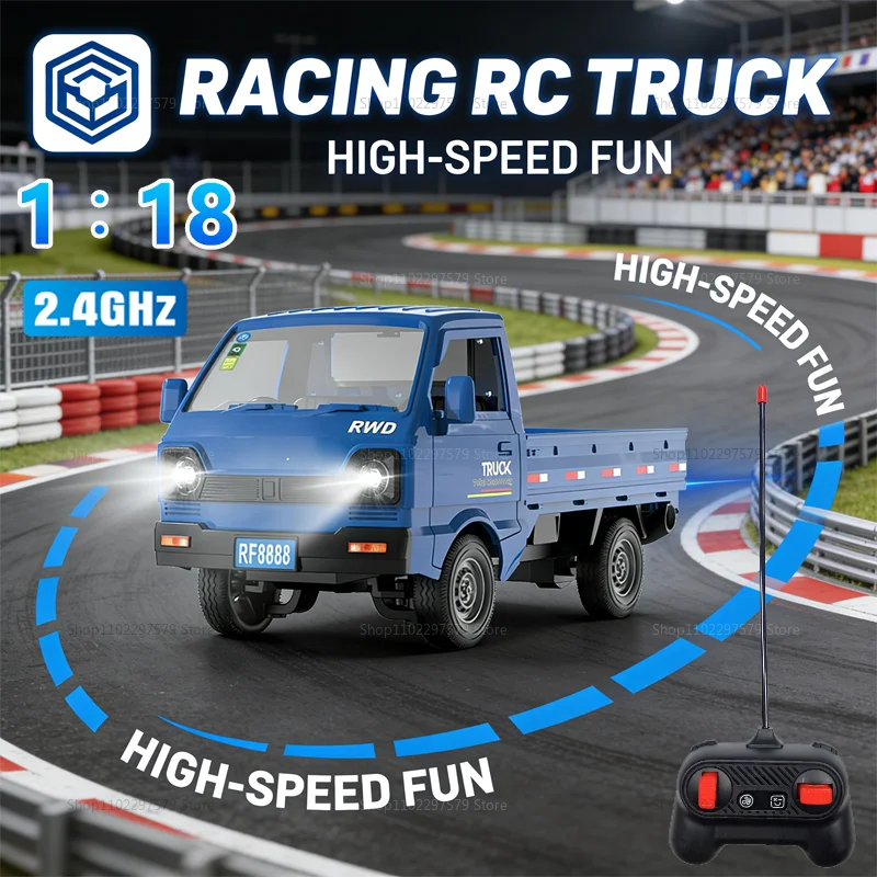 

Радиоуправляемая внедорожная машина 1:18, дрифт-трак с LED-подсветкой, игрушка для мальчиков, для гонок на открытом воздухе, скалолазания, трюков и спортивных игр