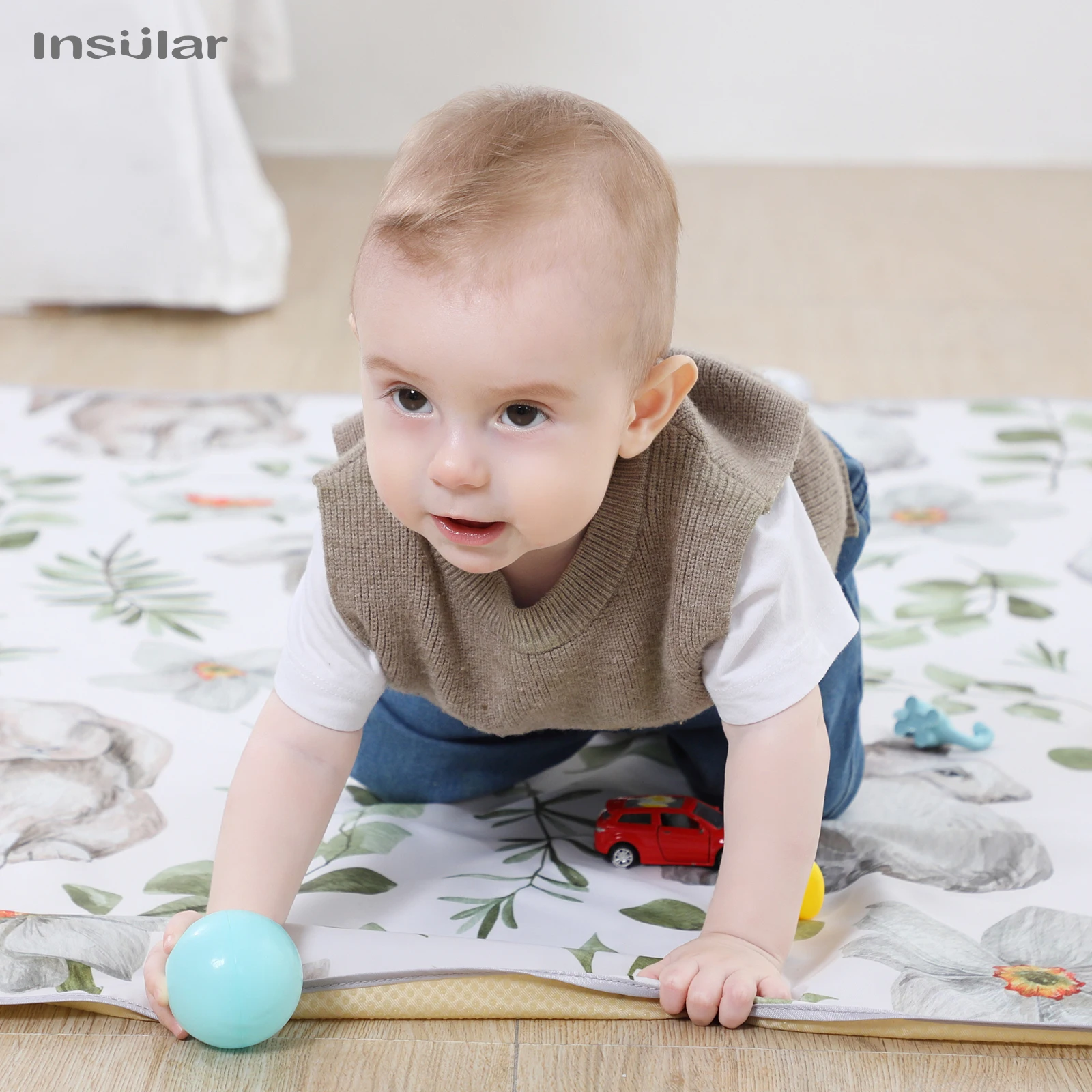 Foldable Baby Play Mat Non Slip Waterproof Durable Educational Children\'s Carpet in the Nursery Climbing Pad Kid Activitys Games