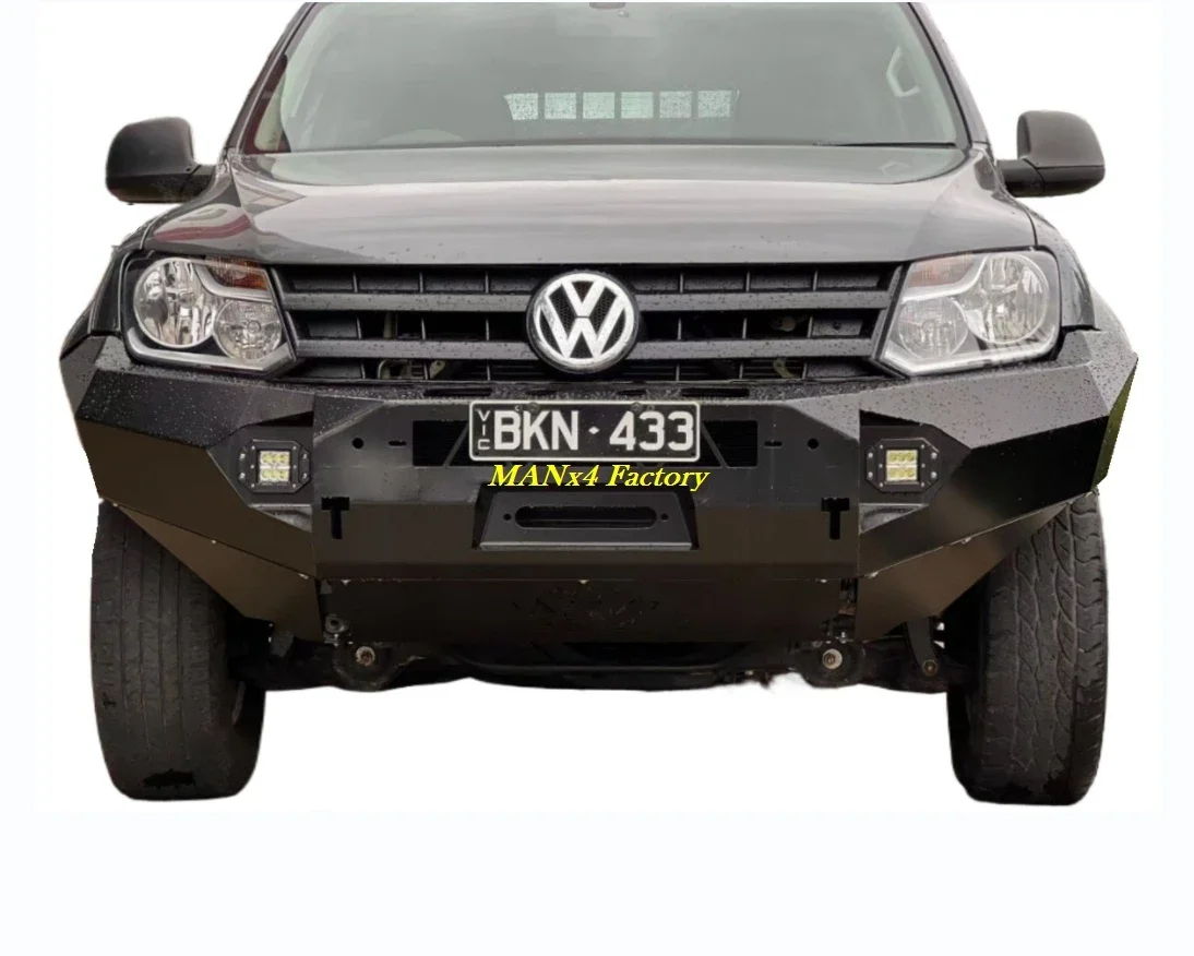 Unique Amarok Front Bumper Steel Bull Bar For Volkswagen Amarok 1st Gen 10-22