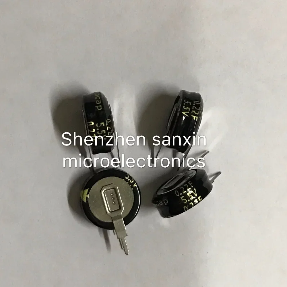 Superfarad pojemność 0.33F 5.5V leżący