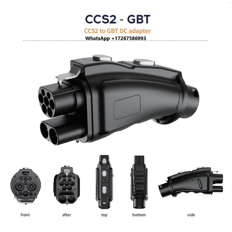 CCS2 to GB/T DC Electric Vehicles Charging Adapter IP55 Universal Adapter for EV Car Charger Connector