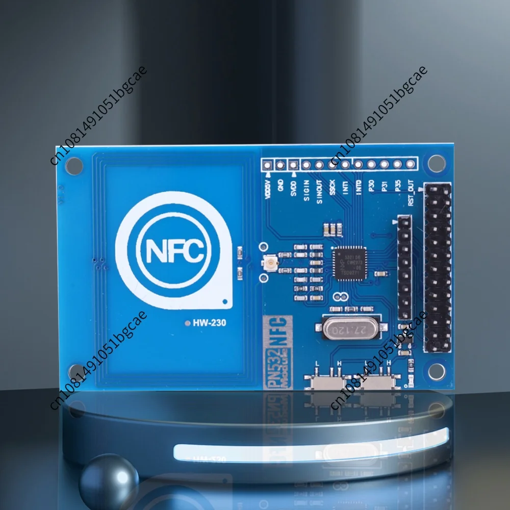 PN532 NFC RFID Reader Writer Shield UART Port 13.56MHz Near Field Communication Reader for Raspberry PI Board