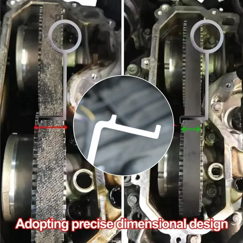 Herramienta de control de desgaste de correa de distribución evita el indicador de daños del motor para Peugeot Citroen Toyota Opel 1,0 1,2 Kit de reparación profesional de automóviles