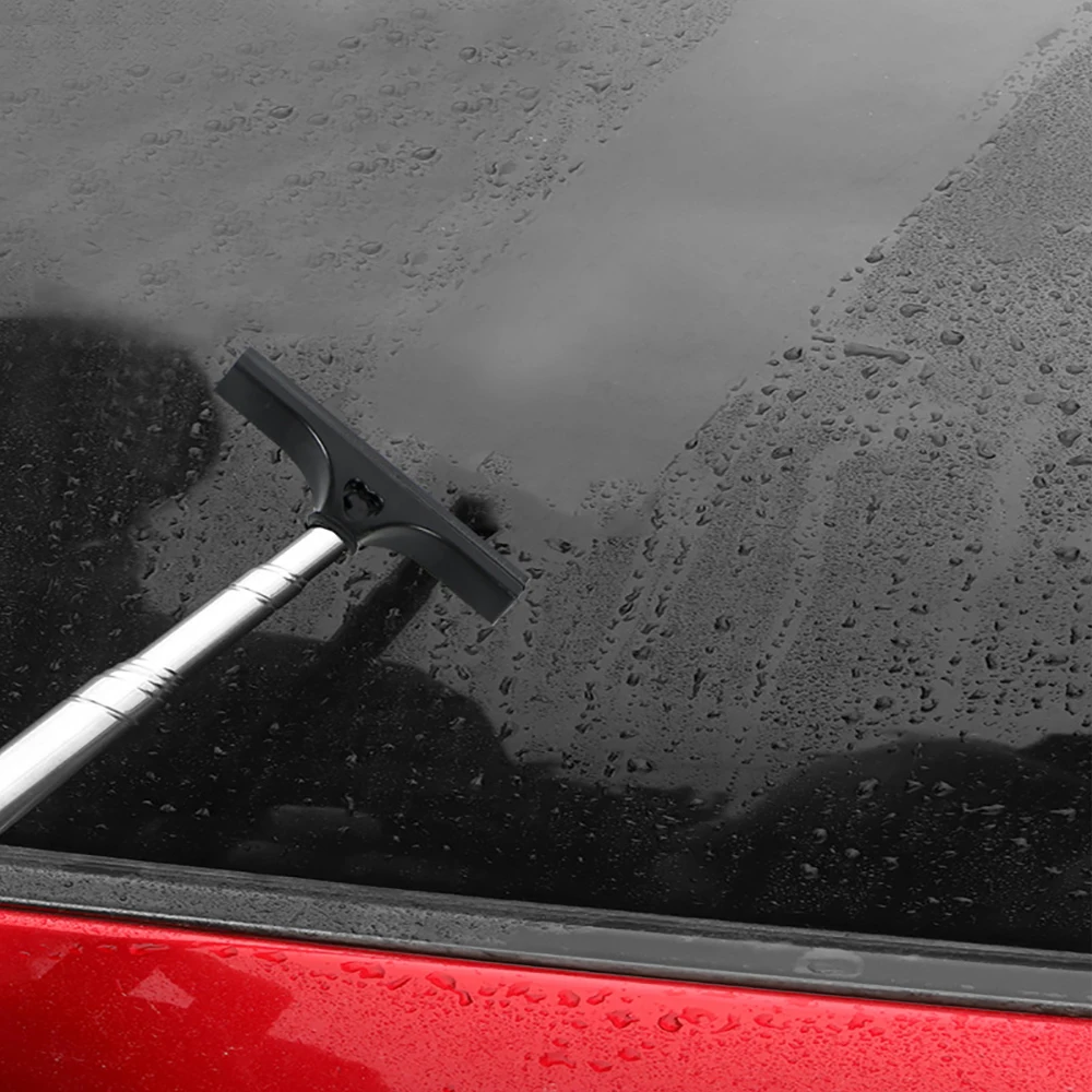 Multifunctional Car Rearview Mirror Telescopic Wiper Wiper Wash Car Window Front Windshield Rainproof Cleaning Brush Scraper