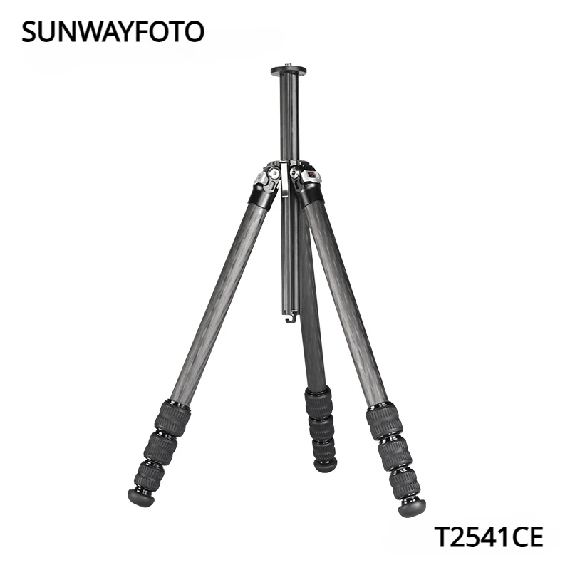 

SUNWAYFOTO Waterproof Reverse Folding 12KG Load Capacity Tripod for Camera Travel Tripod, Carbon Fiber Portable