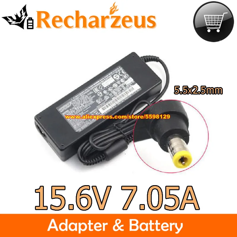 Genuine For Panasonic 15.6V 7.05A 110W AC Adapter CF-AA5713A CF191HAAXF2 CF-53AACZYDE For CF-53 CF-31 CF-30 CF-52 FZ-G1 UT-MB5