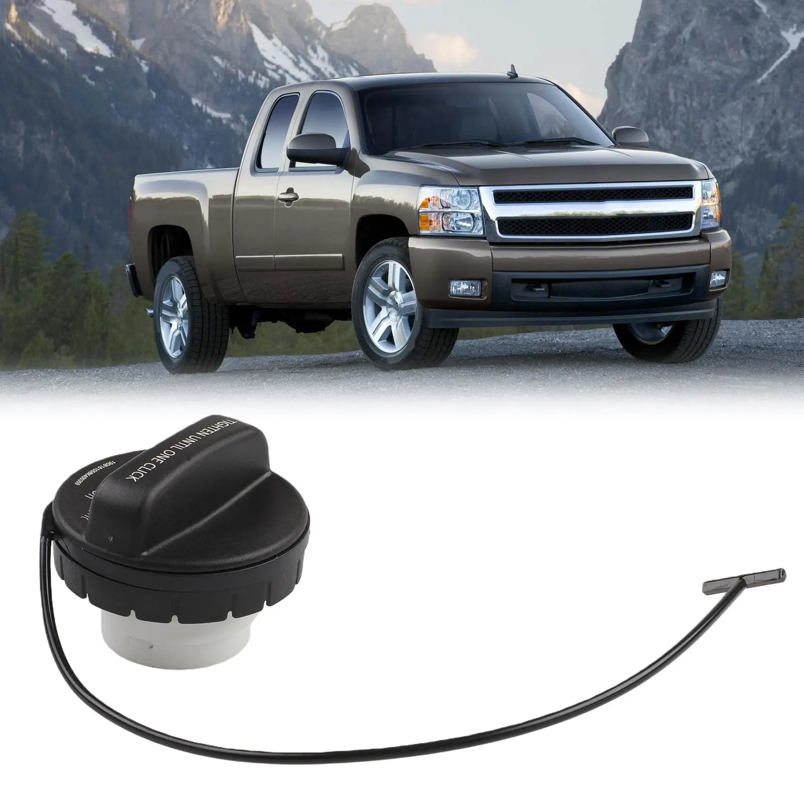 Tapa de llenado de tanque de combustible para Chevrolet, Silverado 2500 HD 3500 HD, GMC 2500 3500 HD 2011 2017, Compatible con enclave