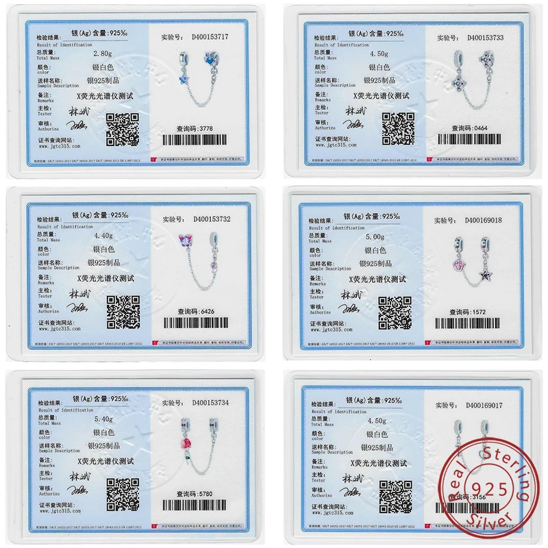 925 Sterling Silver Heart Shaped Keylock Cross Pattern Fantasy Cat Claw Safety Chains Fit Qikaola Original Bracelets DIY Jewelry