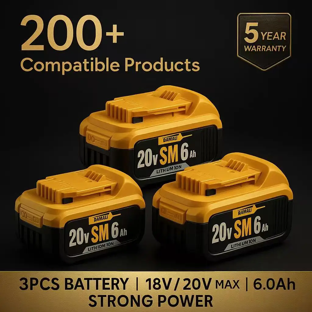 

For Dewalt 20V power Toolsrechargeable electric tool Accessories Lithium batteriesReplace DCB200 DCB184 SUMMING battery