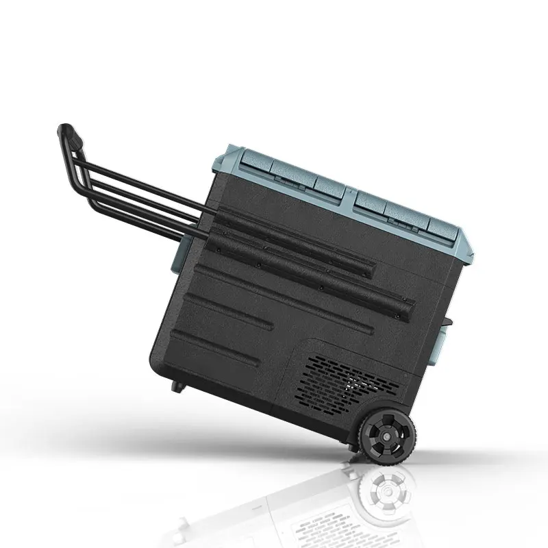 

WAYCOOL WEG65 58L Dual Temperature Dual Control Wholesale ODM OEM Rechargeable Car Refrigerator 12V 24V with Compressor