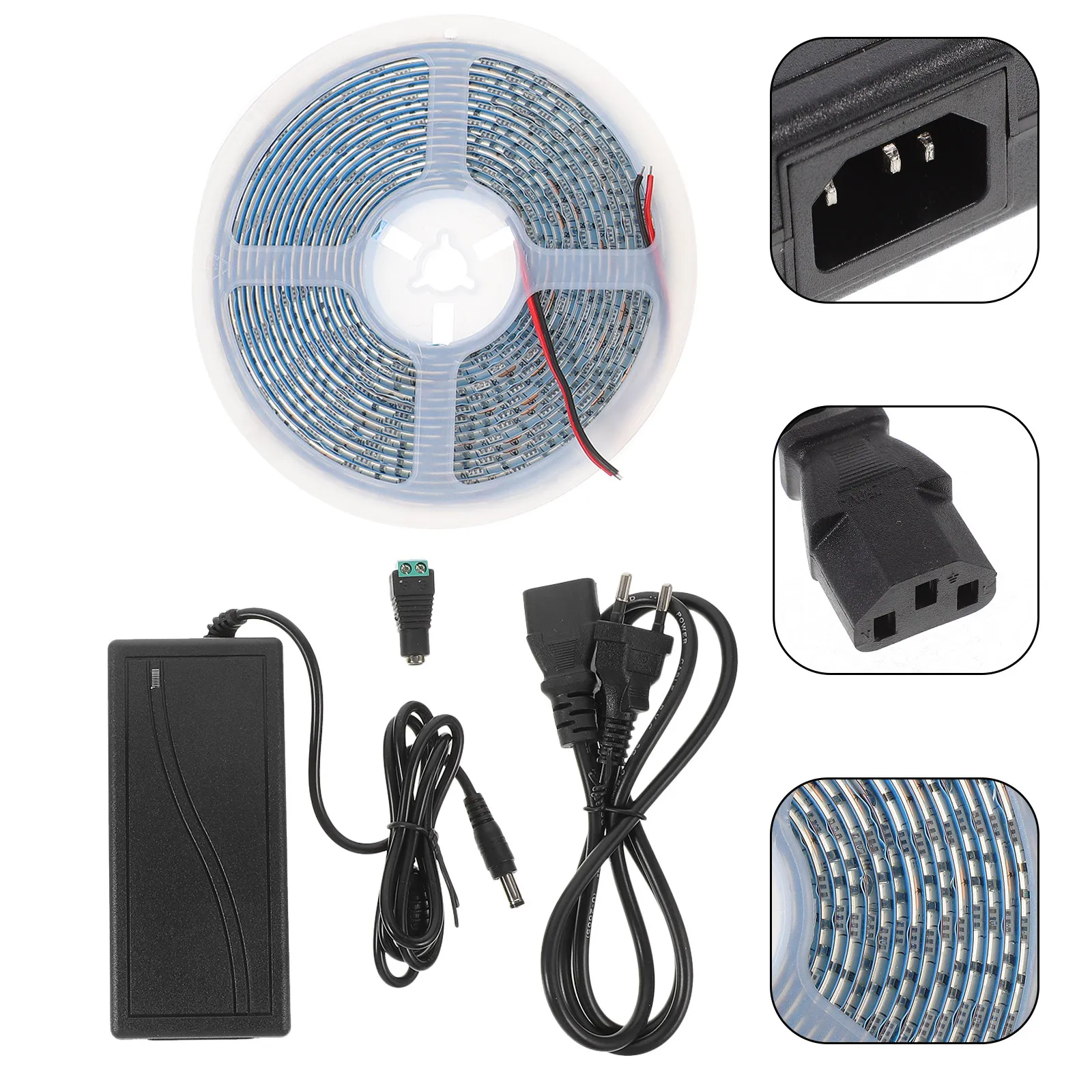 

300W LED Plant Lamp Waterproof Flexible Growth Strip for Plants Indoor Grow Light Vegetables Flowers Garden Eu Plug