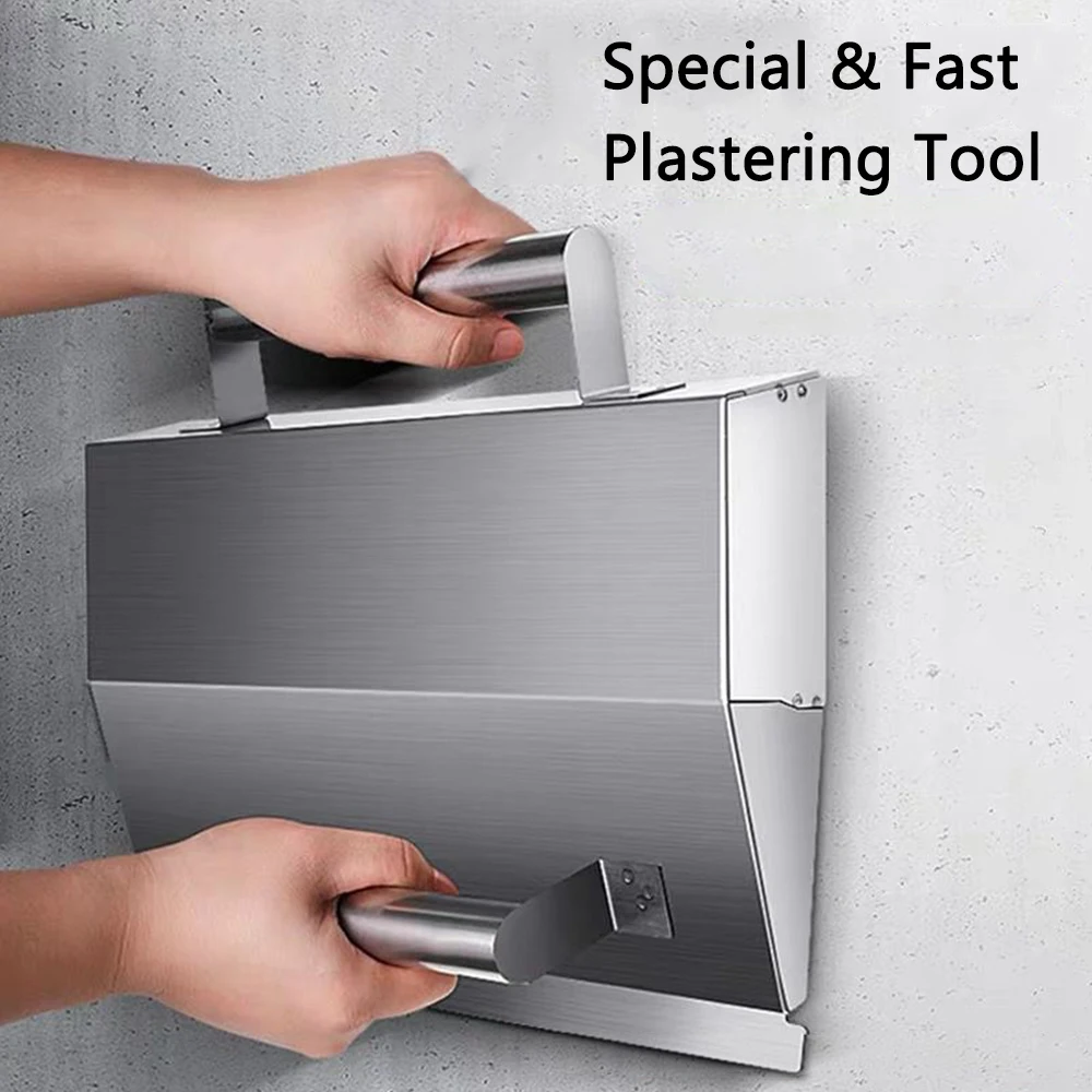 Drywall Spatula Cement Mortar Putty Plaster Scraper Wall Plastering Tools Plaster Trowel Stainless Steel Fast Plastering