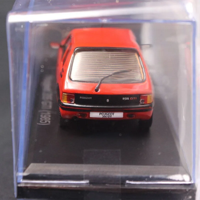 IXO Diecast 1:43 Scale Peugeot 205 GTI 1985 Simulation Alloy Car Model Static Display Toy Gift Souvenir Collection Decration