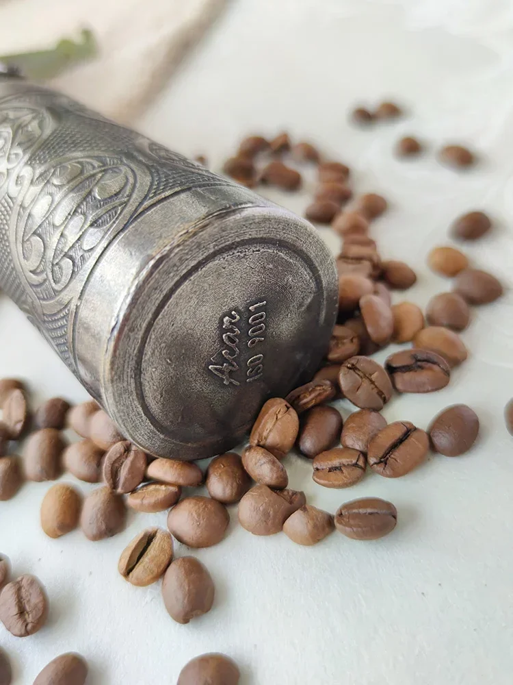 Antique Copper Coffee & Pepper Grinder Turkish Mill Vintage Spice Kitchen Essential Durable Fast Delivery