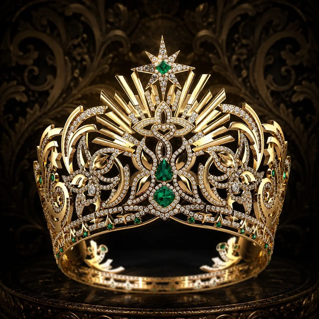 corona-nuziale-rotonda-barocca-tiara-da-concorso-di-bellezza-accessori-per-capelli-vintage-con-stelle-radianti-e-design-traforato