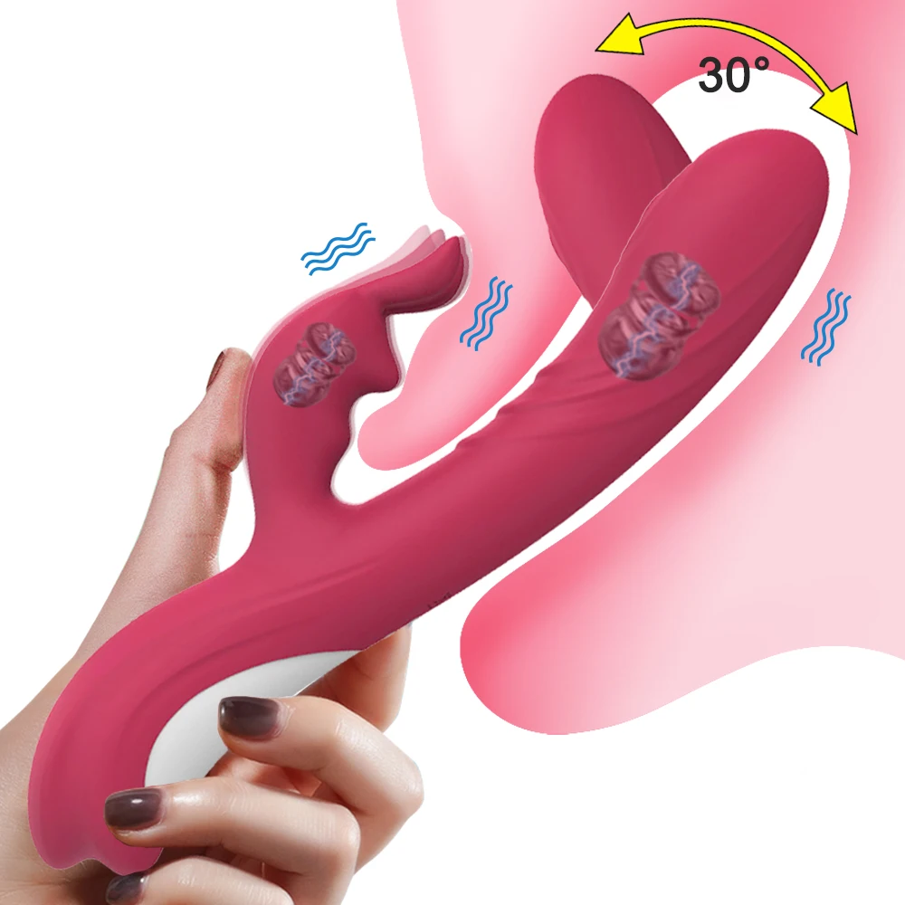 Powerful Rabbit Vibrator Female Sex Toys for Women G Spot Swing Dildo Clitoris Stimulator Sway Toys for Adult 18 Couples Shop