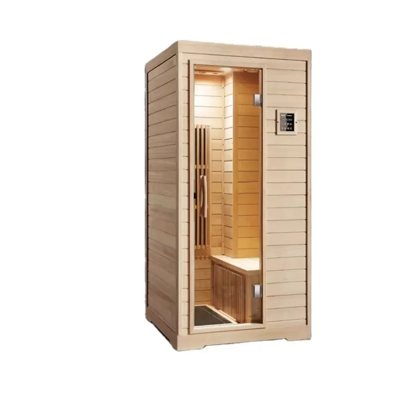 

One Person Cabin Room Dry Steam Shower Sauna Combo