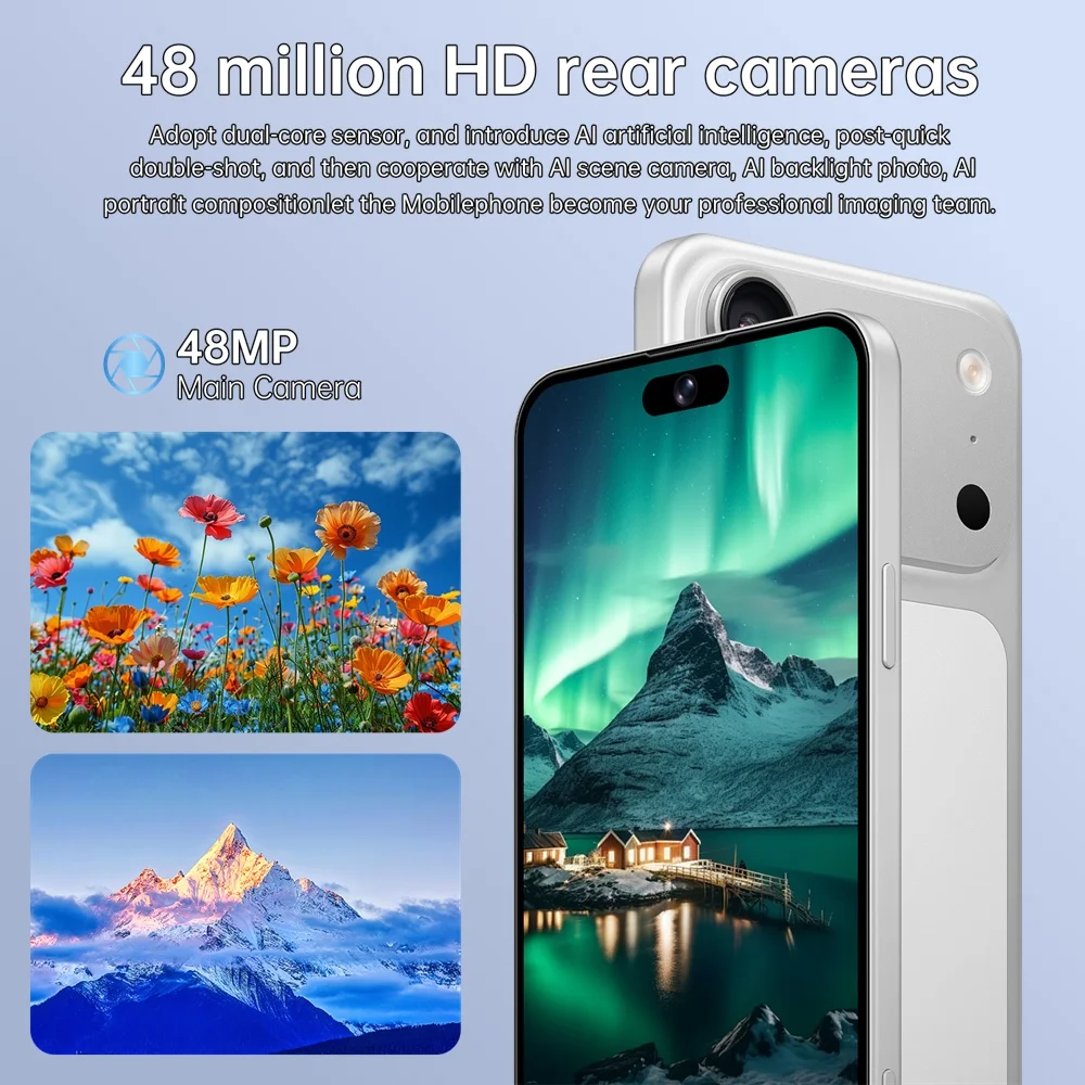 K-Touch Hot I17 Pro Max 7.3HD Cell Phone 22G+2TB Mobile Phones Android 15 Smartphone 5G Dual SIM 7800mAh Unlocked Global Version 16+48MP Cellphones