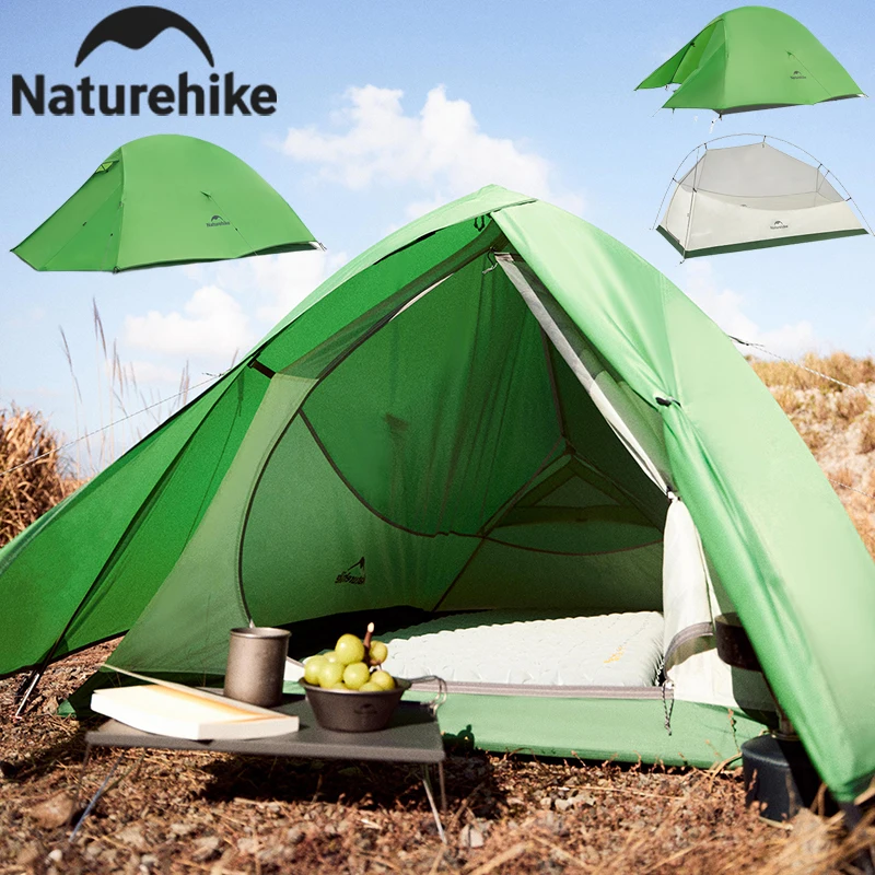 Naturehike новая палатка для кемпинга Cloud Up Base 1, 2, легкая водонепроницаемая палатка для альпинизма, уличная велосипедная палатка для пешего туризма и путешествий