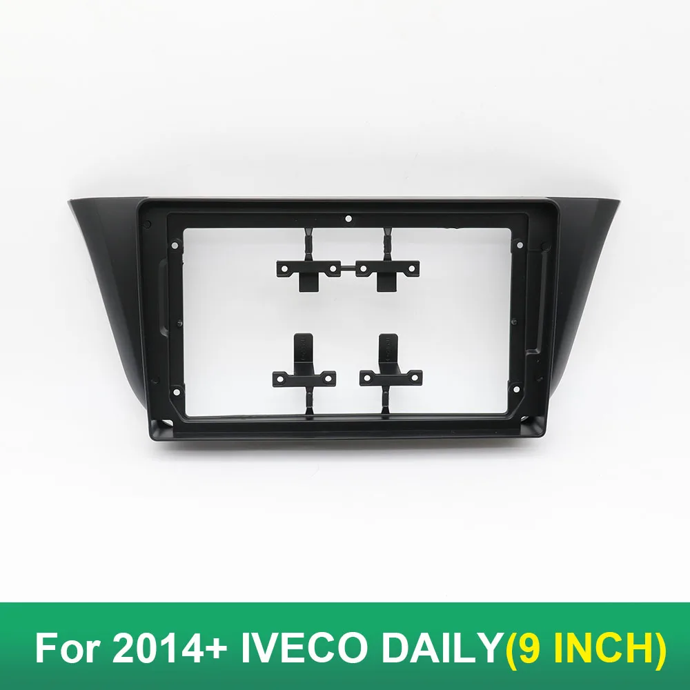 

Автомобильная магнитола для 2014 + IVECO DAILY (9 дюймов), облицовка, Android, GPS, MP5, стереоплеер, 2 Din, передняя панель, рамка для приборной панели, облицовка для установки
