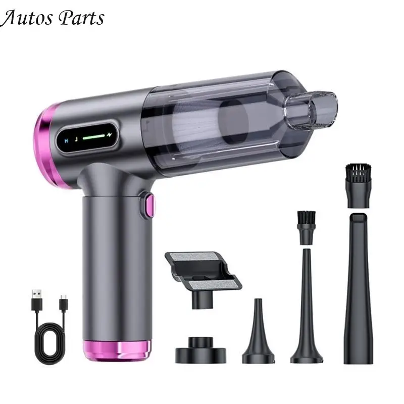 57BA Handheld Cordless Car Vacuum 17000PA Mini Cleaner,100W Super Suction Power Vacuum Portable and Rechargeable Cleaner