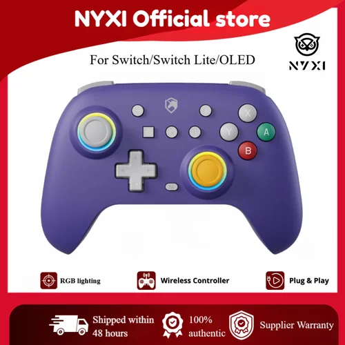 ECHTPower Wireless Pro Gamepad Joystick Controller para Switch2/PC - Diseño ergonómico para una experiencia de juego mejorada