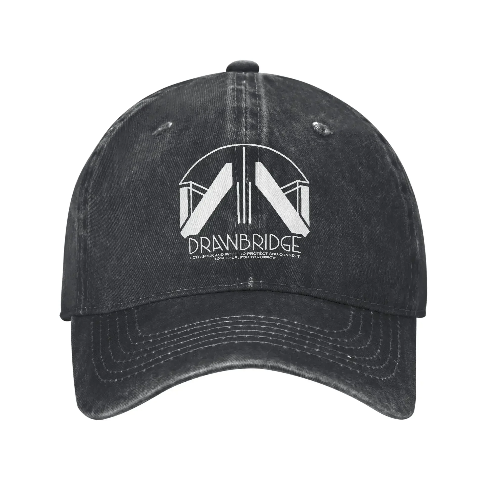 DRAWBRIDGE Death Stranding Baseball Cap Classic Distressed Washed Sun Cap Unisex Outdoor Unstructured Soft Hats Cap