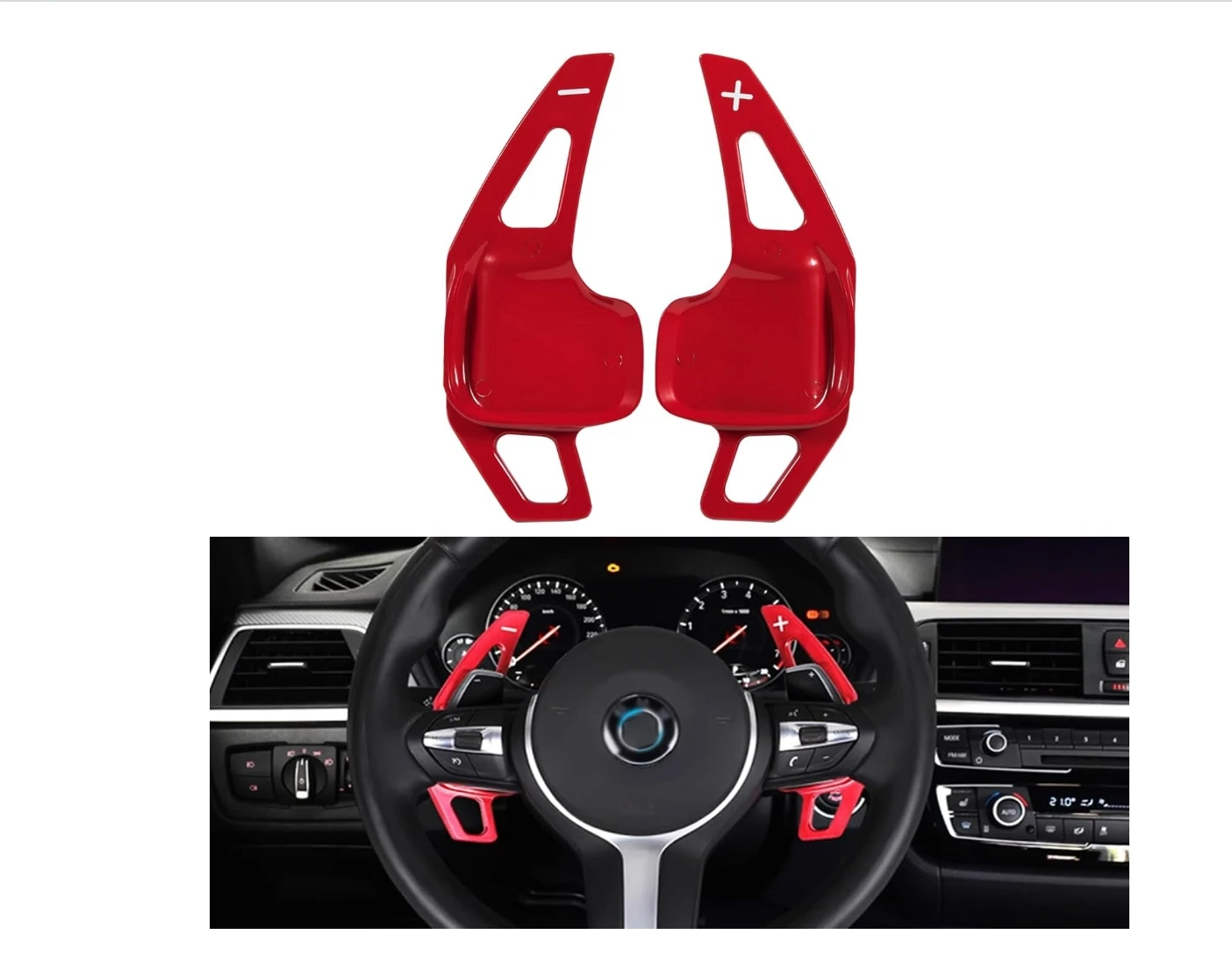 Car Wheel Shift Paddle Shifter for BMW F20 F21 F22 F23 F30 F31 F33 F34 F36 F06 F07 F15 F16 F48 Car Paddle Shift Extension