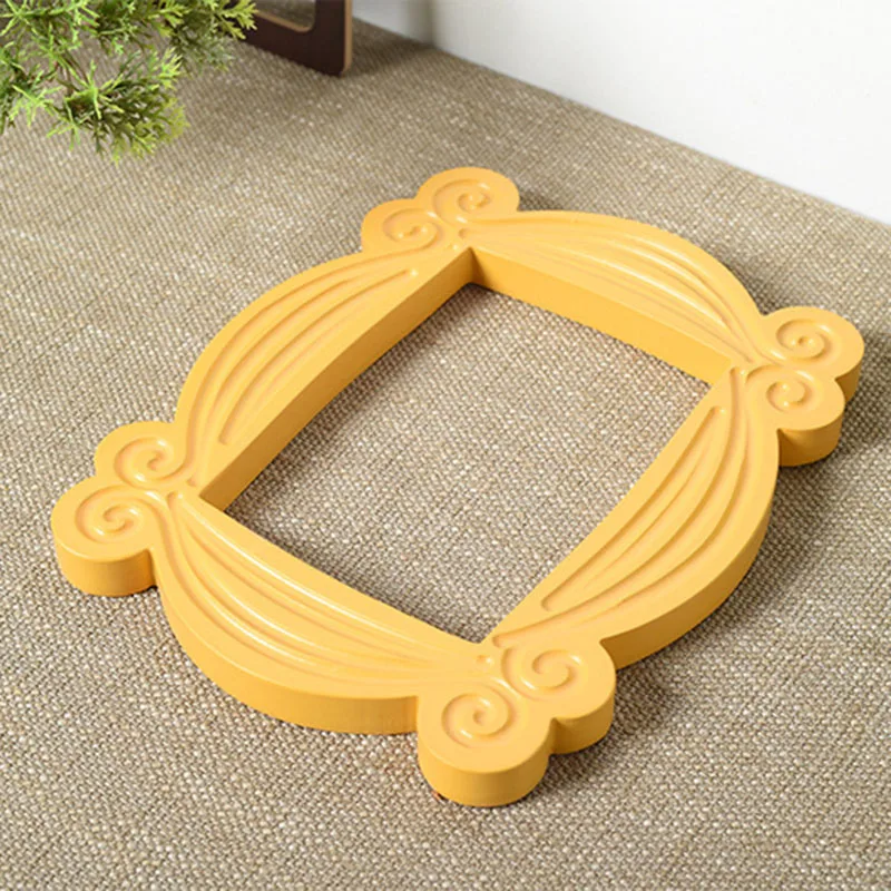 Friends TV Show Yellow Door Polyresin Photo Frame With Stand |Hanging Picture Display  Home Decor For Desk Table Top, Gallery