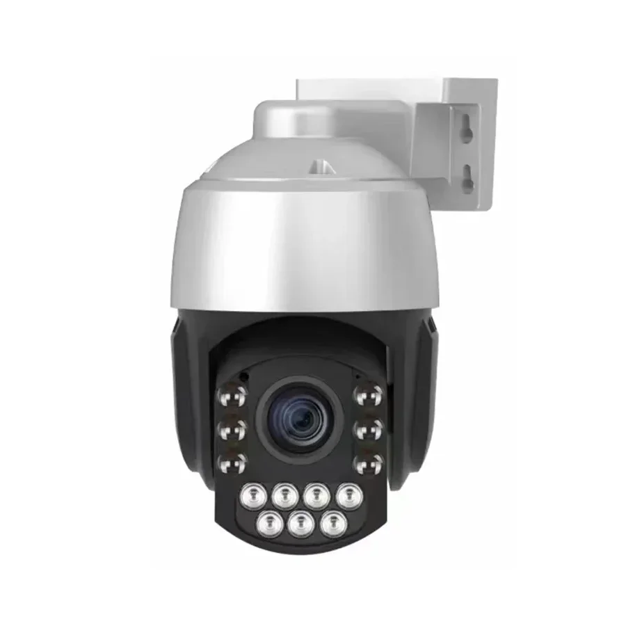 

5MP Full Color Camara De Seguridad Exterior Smart AI Motorized 360 Auto Tracking IP POE 18X Optical Zoom PTZ Dome Network Camera