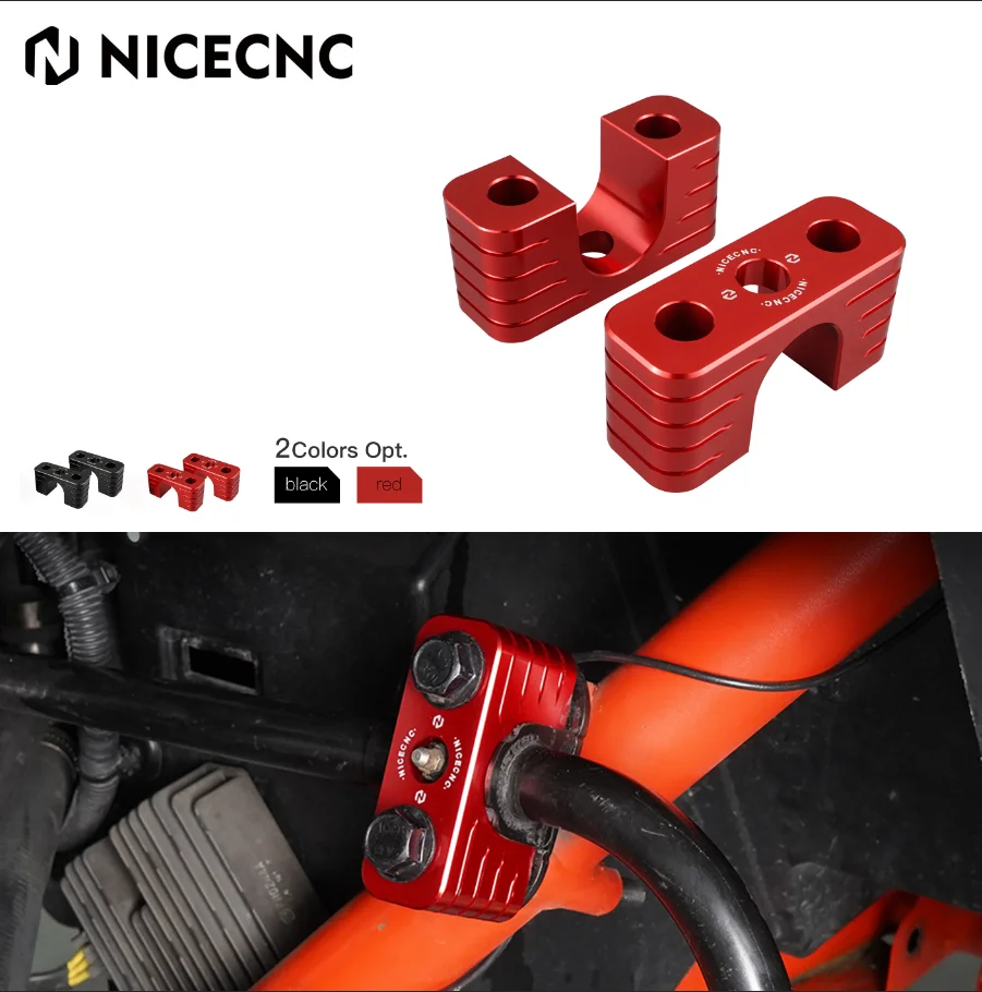 NiceCNC Rear Sway Bar Mount For CAN AM Maverick X3 Bracket 6061-T6 Billet Aluminum CNC Machined UTV Replacement Accessories