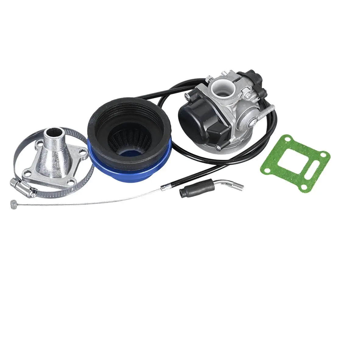 Blue Carburetor Air Filter Kit Fit For 37cc 50cc 80cc Mini Motorcycle ATV Quad Dirt Pocket Bike