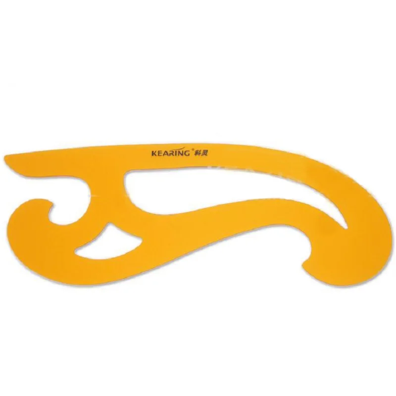 French Curve Ruler for Fashion Sewing Smooth Graceful Line Cartoon Design Rulers Function Drafting Tools No 1301S
