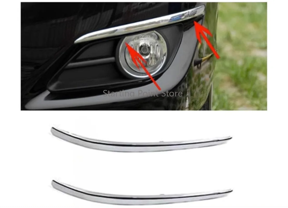 Suitable for 06 07 08 Camry fog lamp trim fog lamp eyebrow front bar electroplating front bumper decorative bright bar