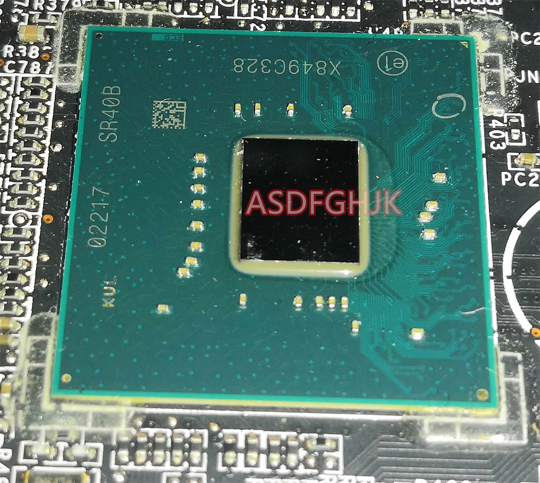 Original MS-16P61 For MSI MS-16P6 MS-17C6 GL63 GP63 GP73 GE73 GE63 Laptop Motherboard with I7-8750H AND GTX1050MTI  TESE OK