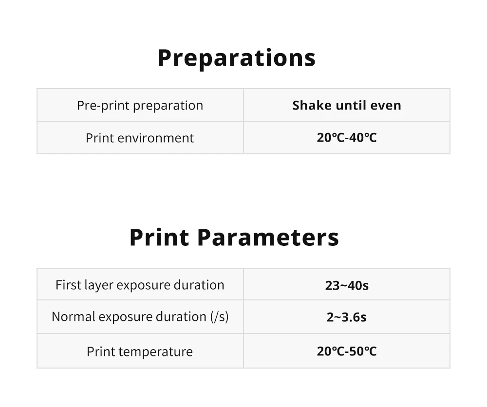 ANYCUBIC ABS-ähnliches Harz 3.0 für LCD-3D-Drucker, sehr belastbar, höhere Genauigkeit mit unterer Schrumpfrate, minimaler Geruch, Mono 4 – Detail 11