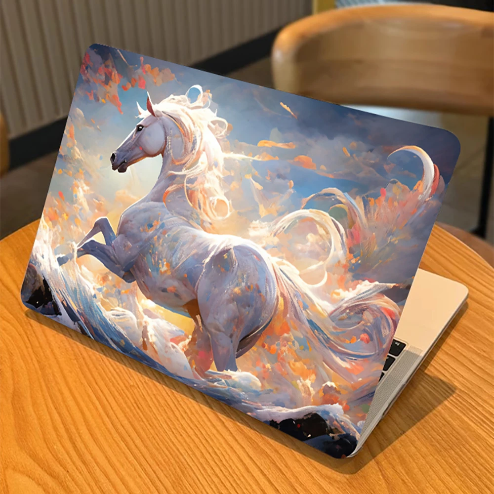 EGYAL Laptop Case for MacBook Air 13 M5 2026 Cover model A3449 13.6 A3113 Hard Shell for MacBook Neo13 A18 Pro14 16 Print Case