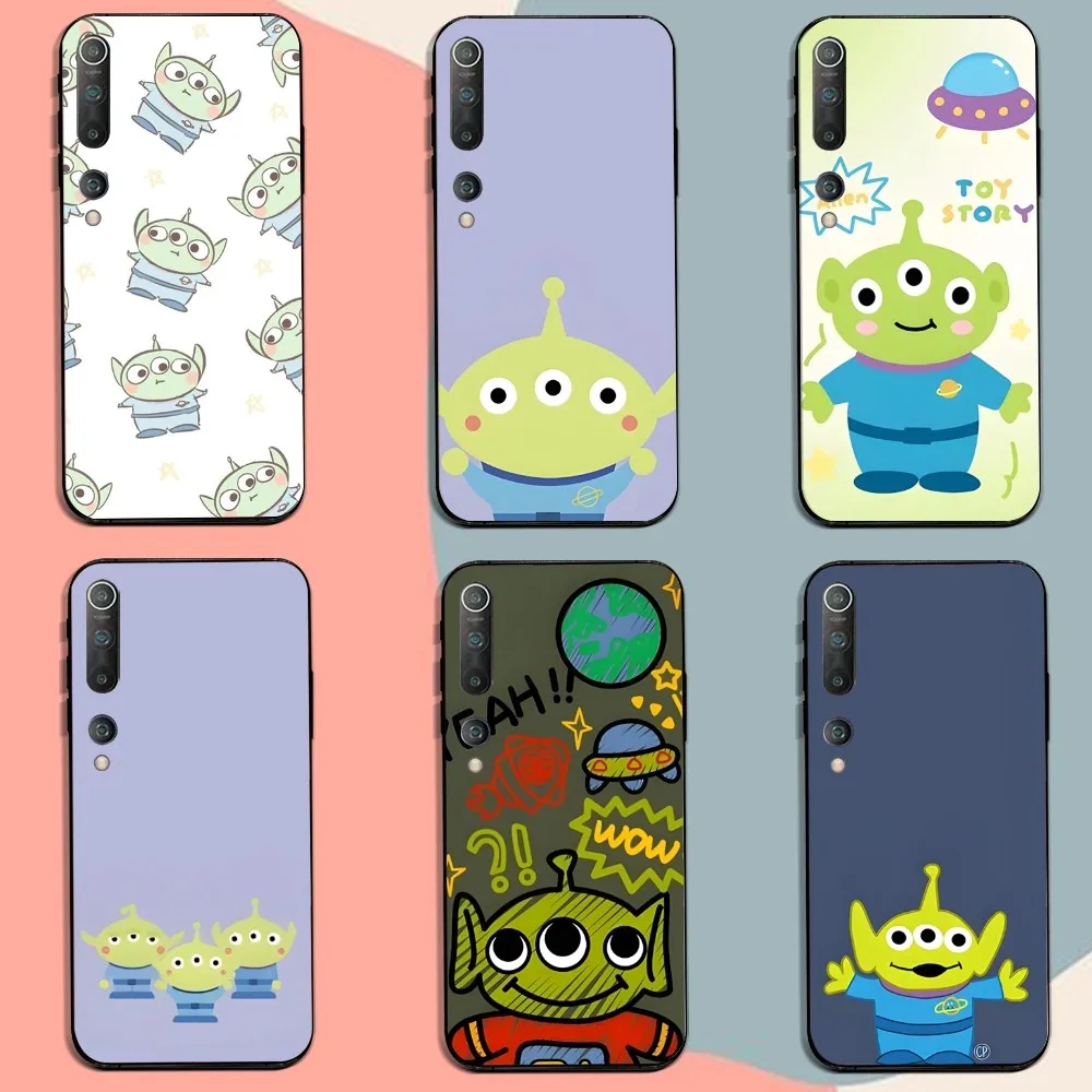 A-ALIEN Phone Case For Xiaomi 11 Redmi Note 11 5G 8T 9A 9 10T Note8Pro Note9 12SUltra Black Case