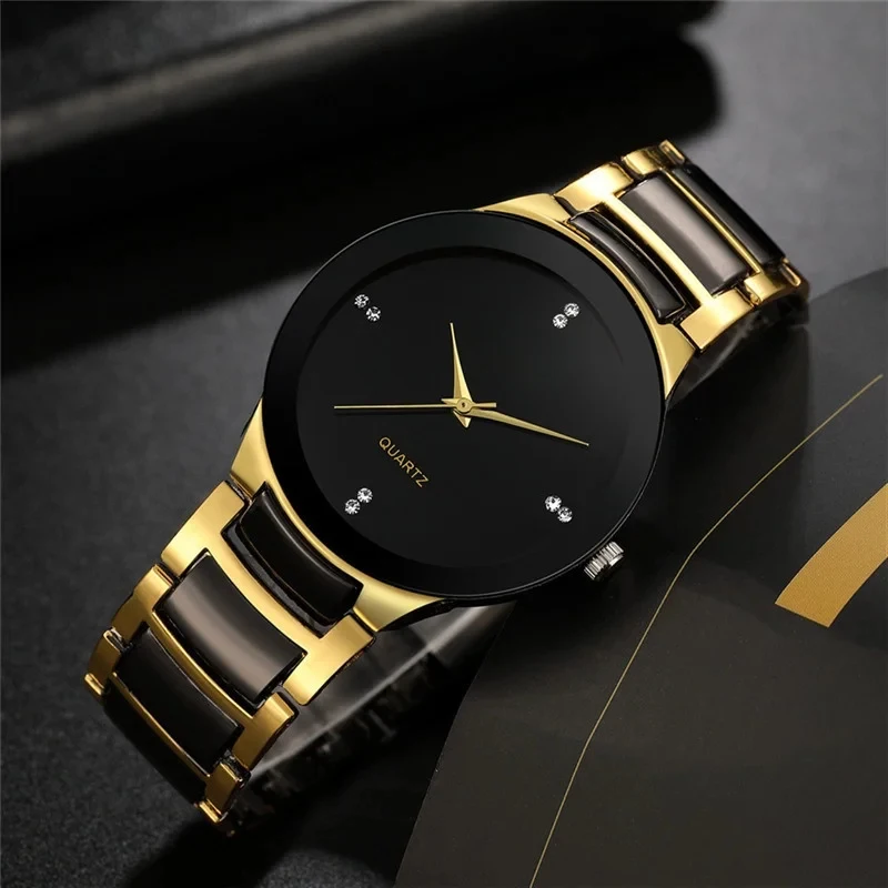 Men's Business Watches Fashion Atmospheric Dial Spiral Crown Male Casual Party Quartz Wristwatches Give Gifts To Boys Wristwatch