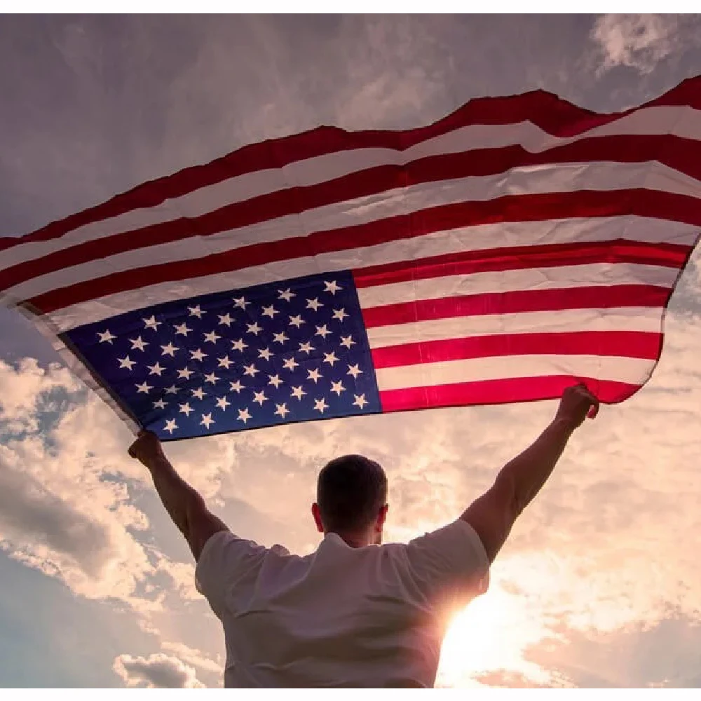 Us Flag 90X150cm High Quality Printed Polyester Stars And Stripes United States Us Usa American Flag