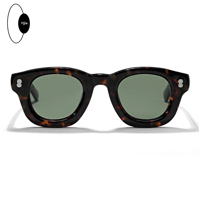 

Classic tortoiseshell oval men's acetate fiber fashion personality sunglasses UV400 women's fashion outdoor sunglasses SSCOT