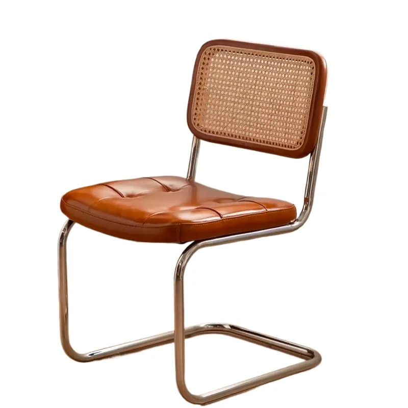 

Backrest rattan chair dining table and chairs B & B restaurant