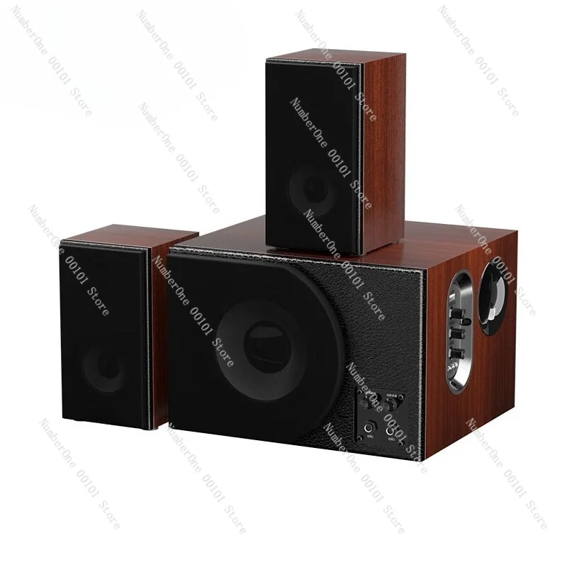 S500 2.1 channel 3 channel Bluetooth speaker, 80W active stereo desktop sound system