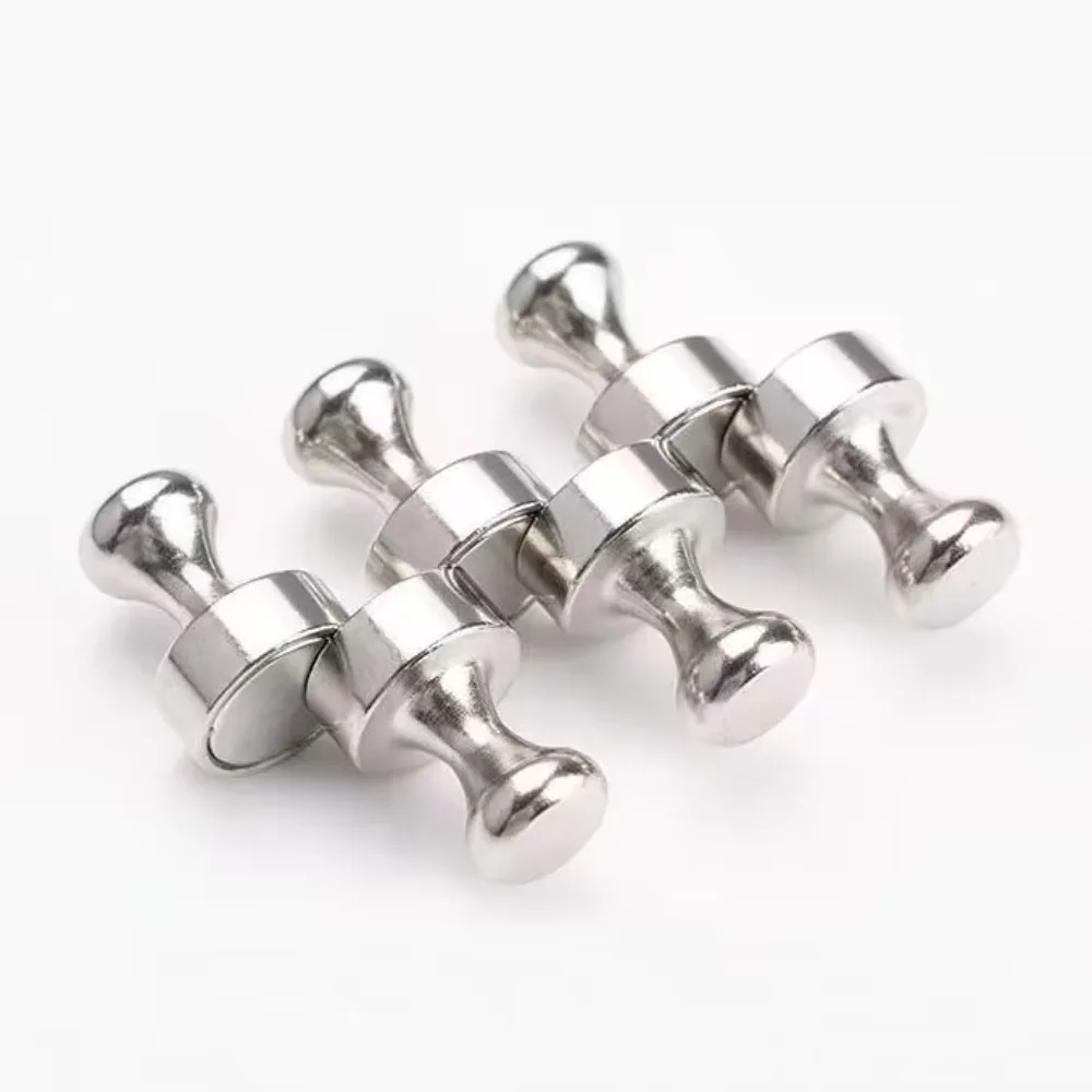 N52 Refrigerator Magnets Magnetic Push Pins Neodymium Magnet Pins Magnetic Thumb Tacks Sucker For Whiteboard Fridge Kitchen
