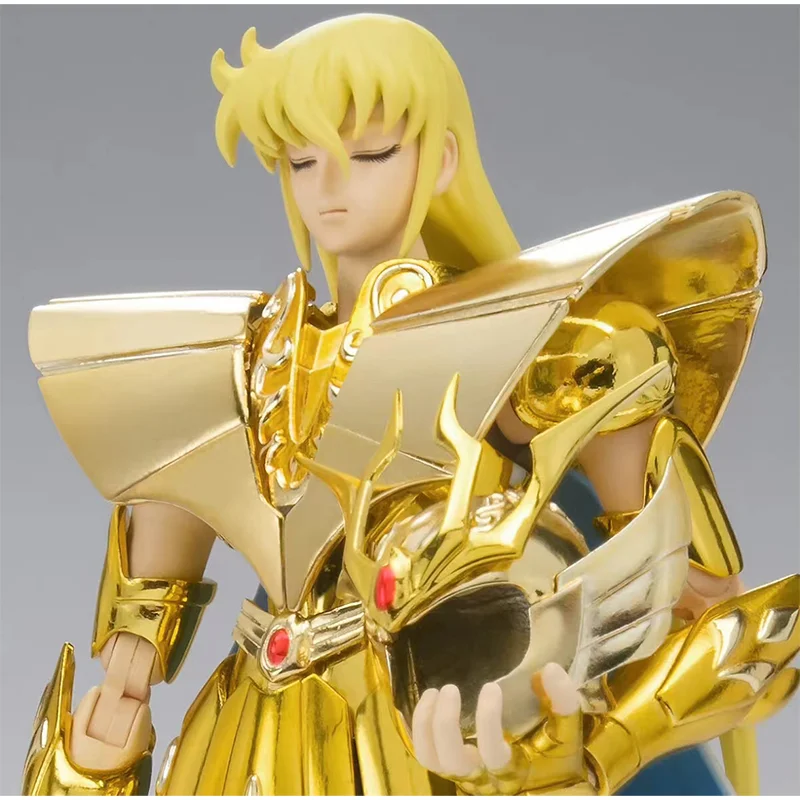 In Stock Original BANDAI Saint Cloth Myth EX Saint Seiya Virgo Shaka 20th REVIVAL PVC Anime Action Collection Figures Model Toys