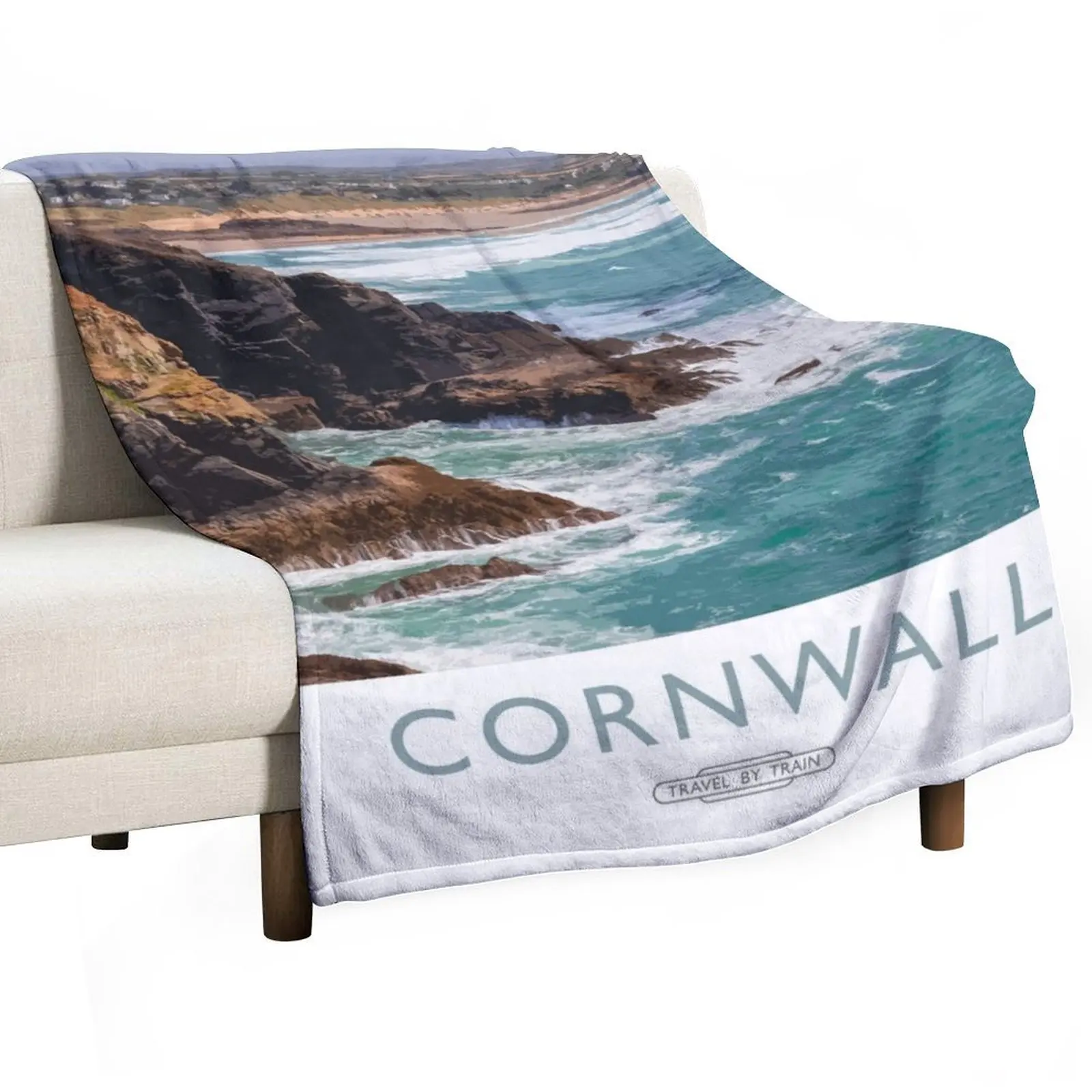 Cornwall Throw Blanket Soft Plush Plaid Decorative Sofa Baby manga Blankets For Baby valentine gift ideas Blankets