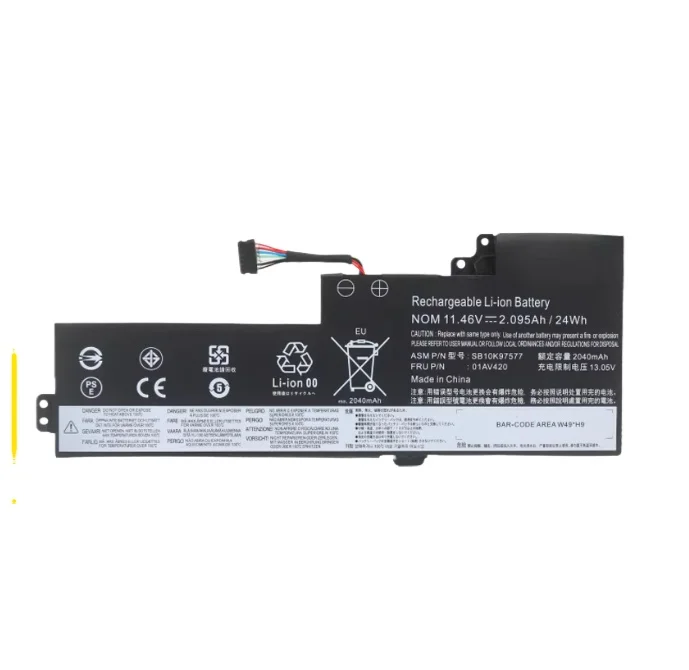 

Аккумулятор для ноутбука Lenovo T470 T480 01AV420 01AV419 01AV421 01AV489, 2050 мАч